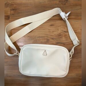 Biossance Crossbody Bag Cream color NWOT
